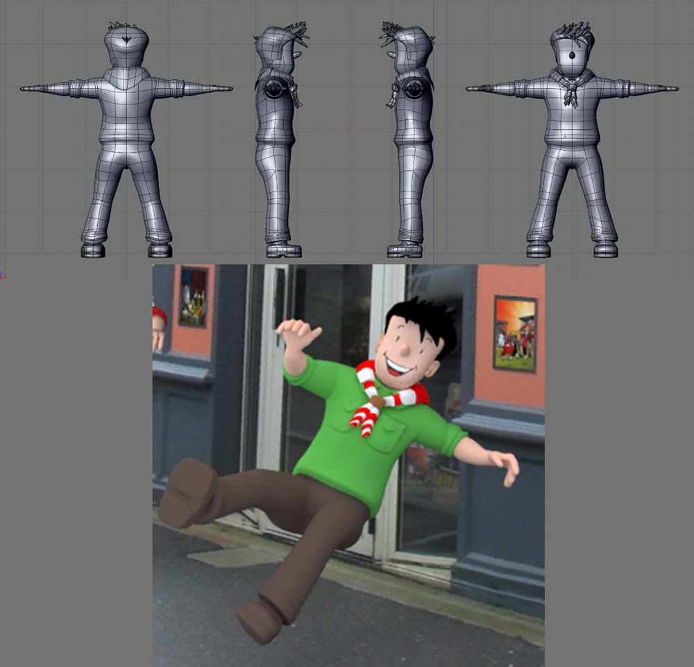 Vick, Vicky : extraits animations 3D