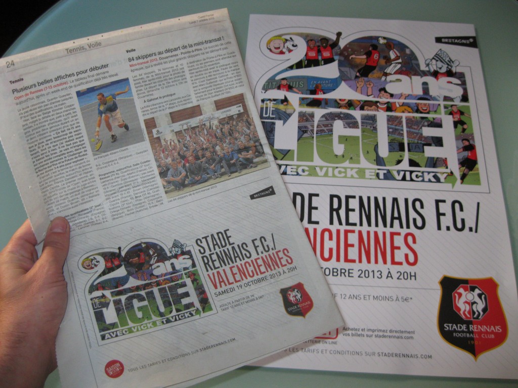 Coup d’envoi au stade rennais…