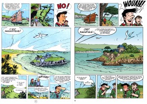 Saint-Malo, première aventure Vick et Vicky redessinée...