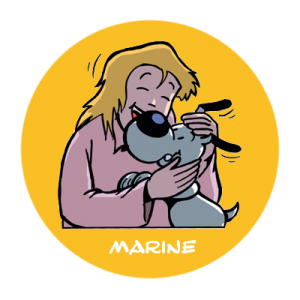 Les personnages principaux : Marine