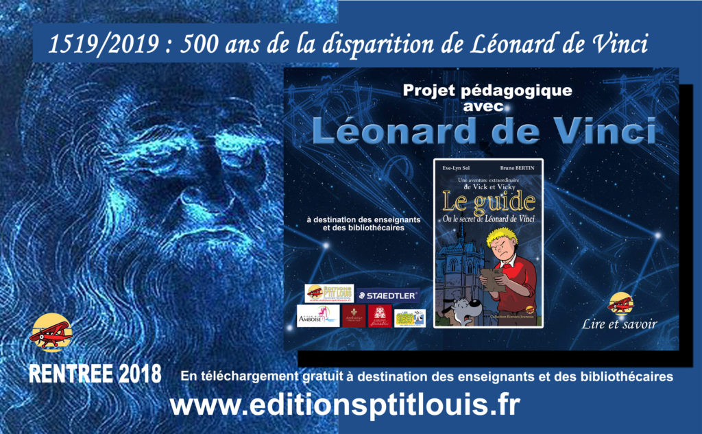 Un roman pédagogique  Léonard de Vinci