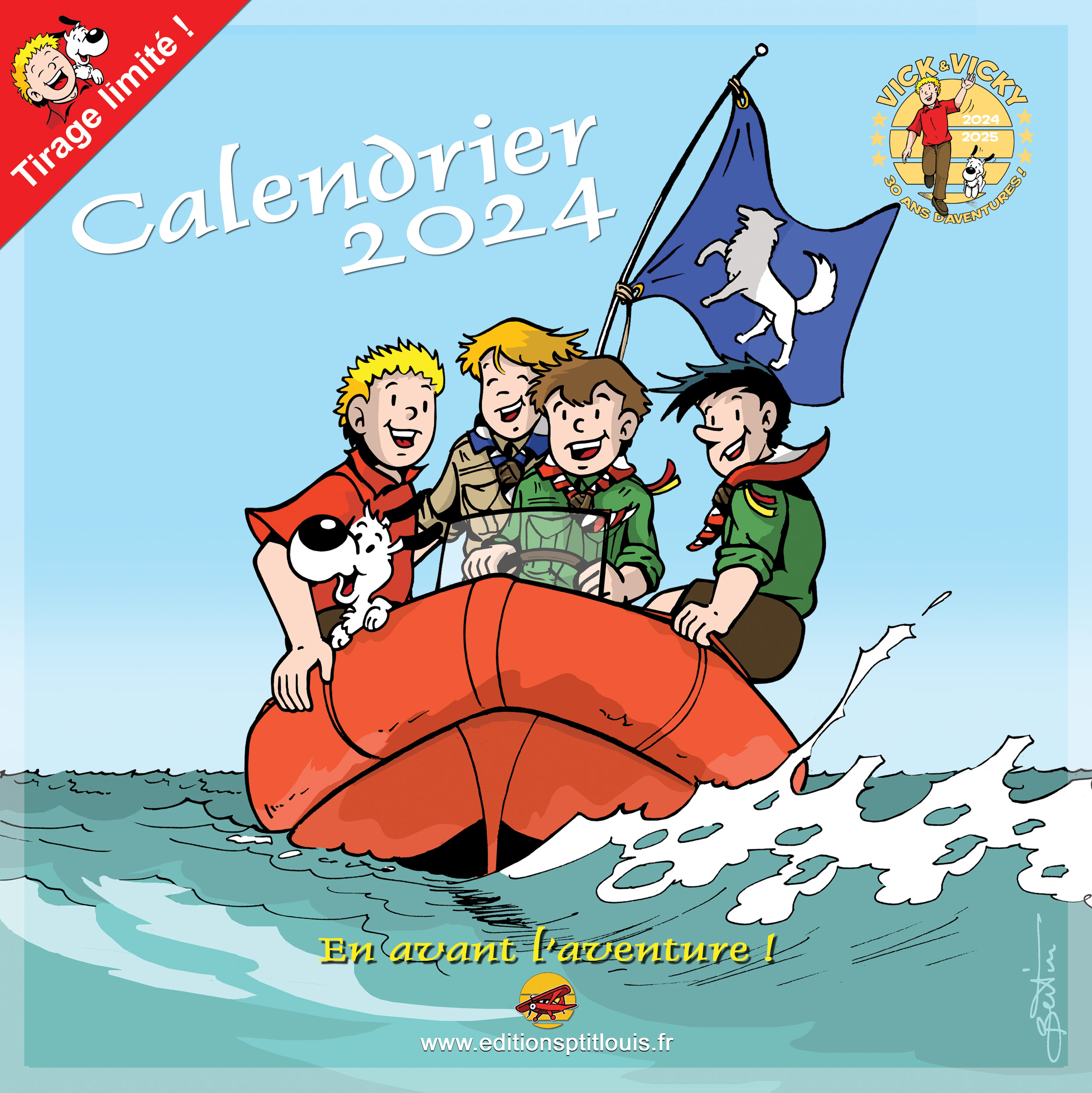 NOUVEAUTE : Calendrier 2024 - Vick et Vicky