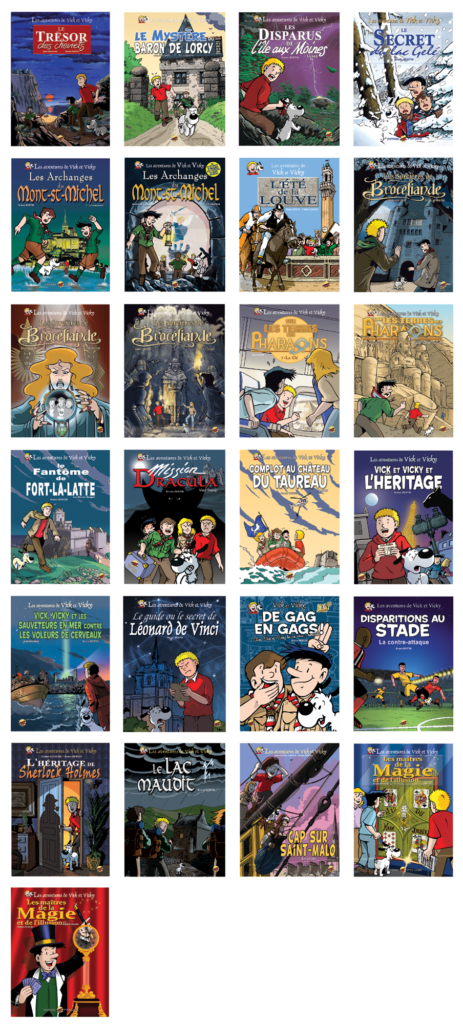 Collection BD Vick et Vicky